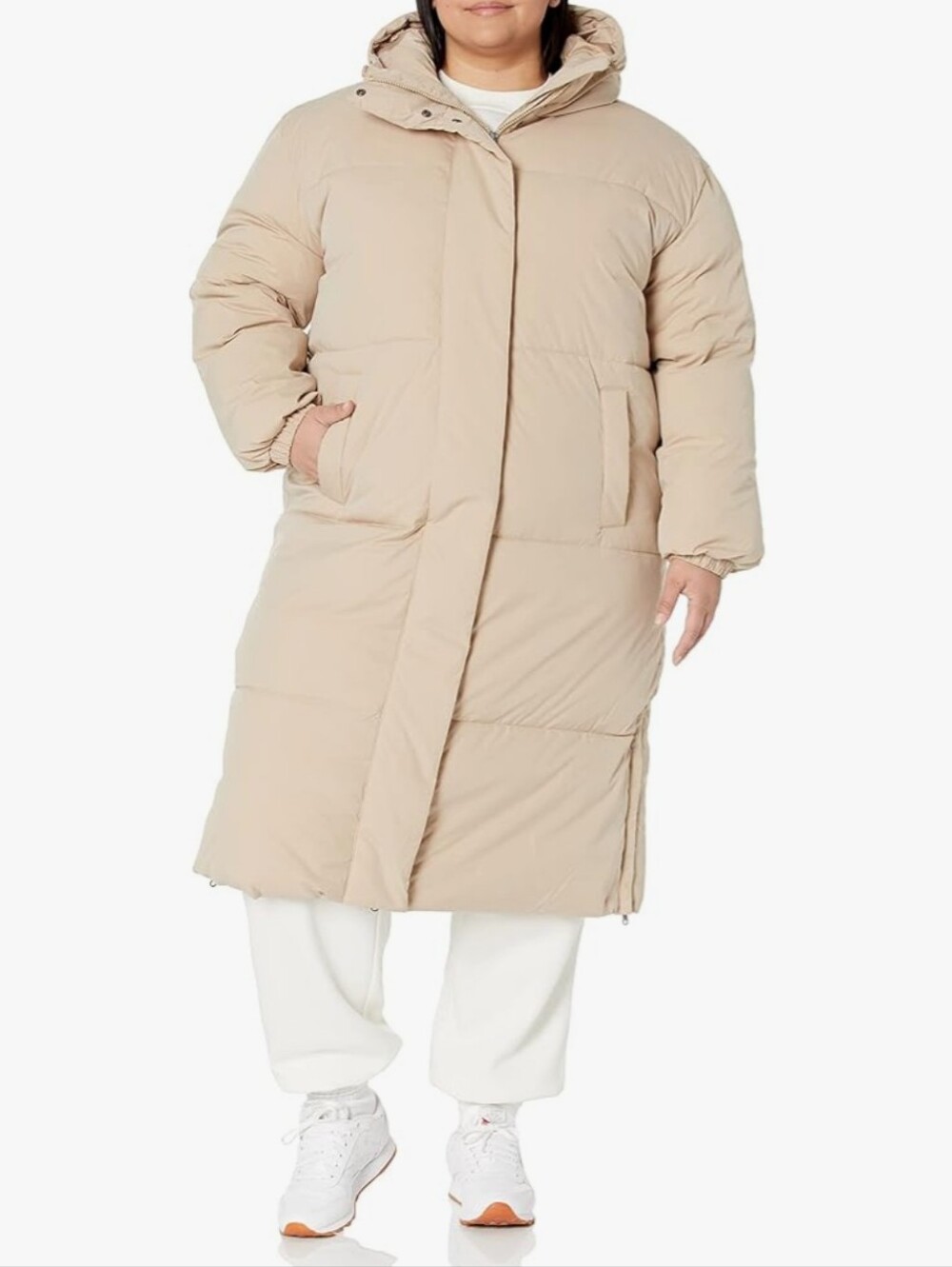NWT Amazon Essentials Women's Oversized Long Puffer Jacket Size 5X
